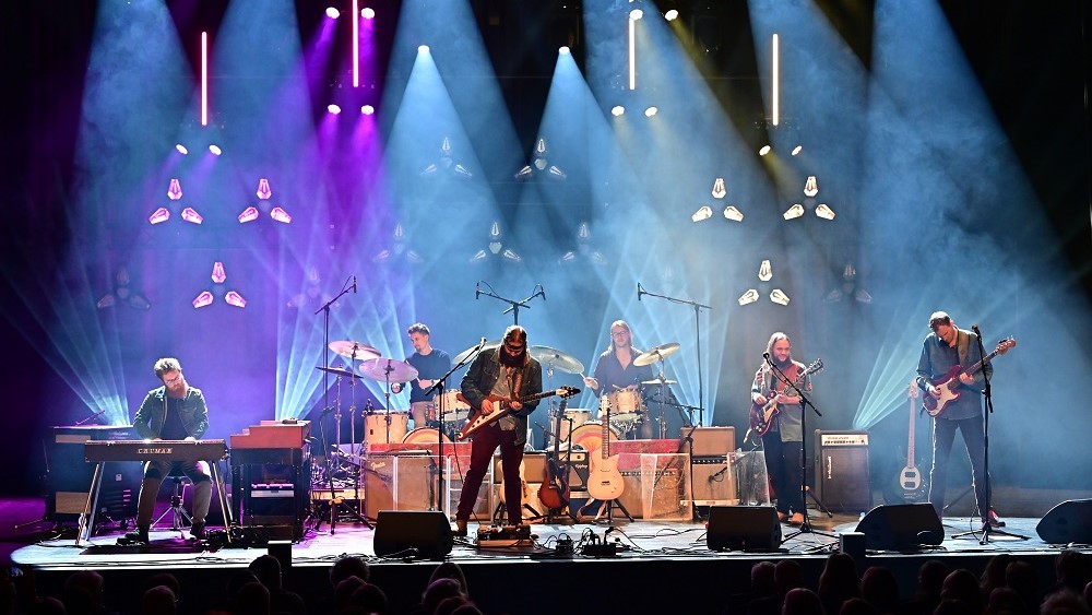 Foto: Die holländische Leif de Leeuw Band eröffnete das Jazz-Festival (Foto: Horst Lokuschat)