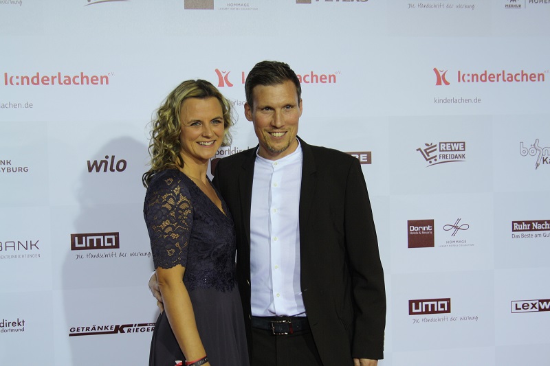 Foto: Hannes Wolf mit seiner Frau