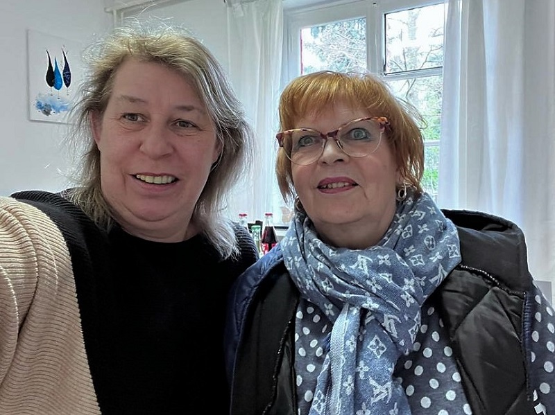 Conny Schmidt (l.) und Christiane Petersen Foto: Conny Schmidt (l.) und Christiane Petersen