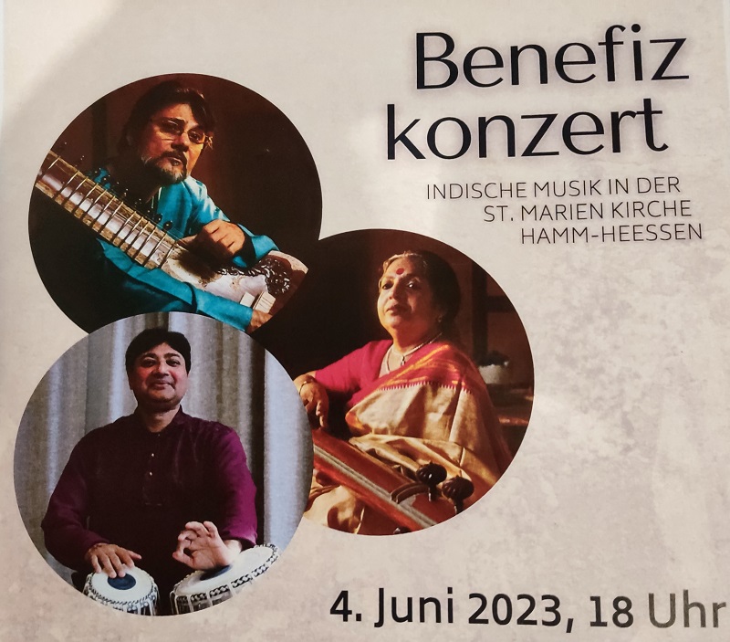 Foto: Am Sonntag, 4. Juni, um 18 Uhr wird das Anubhab Ensemble in der St. Marien Kirche an der Sulkshege 8 in Heessen erwartet.