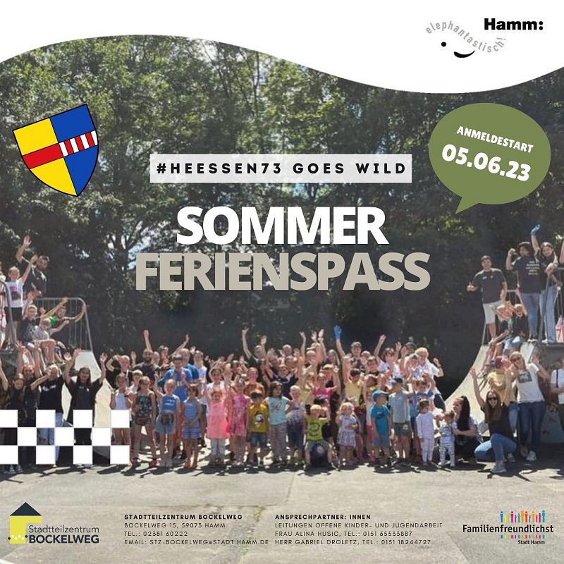 Foto: Sommer-Ferien-Spaß 2023 im Stadtteilzentrum Bockelweg