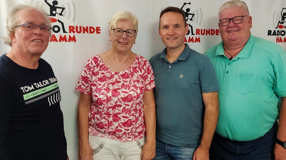 Foto: (v.l.) Norbert Aufmhof, Sabine Kaldewey, Bernd Schulze Kappelhoff und Rüdiger Kaldewey