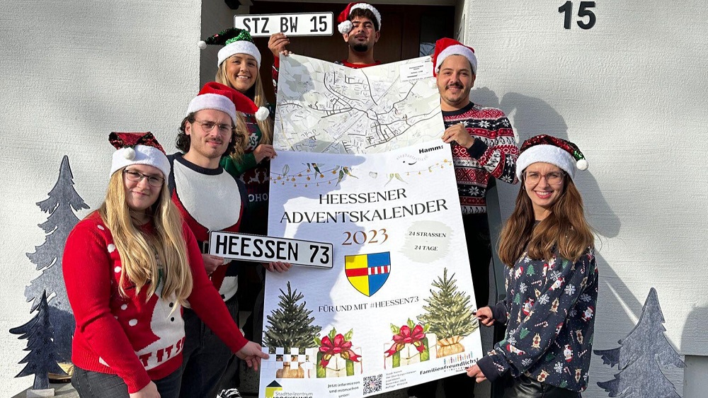 Foto: Das Team vom Stadtteilzentrum Bockelweg lädt wieder zum Heessener Adventskalender ein (Foto: Stadtteilzentrum Bockelweg)