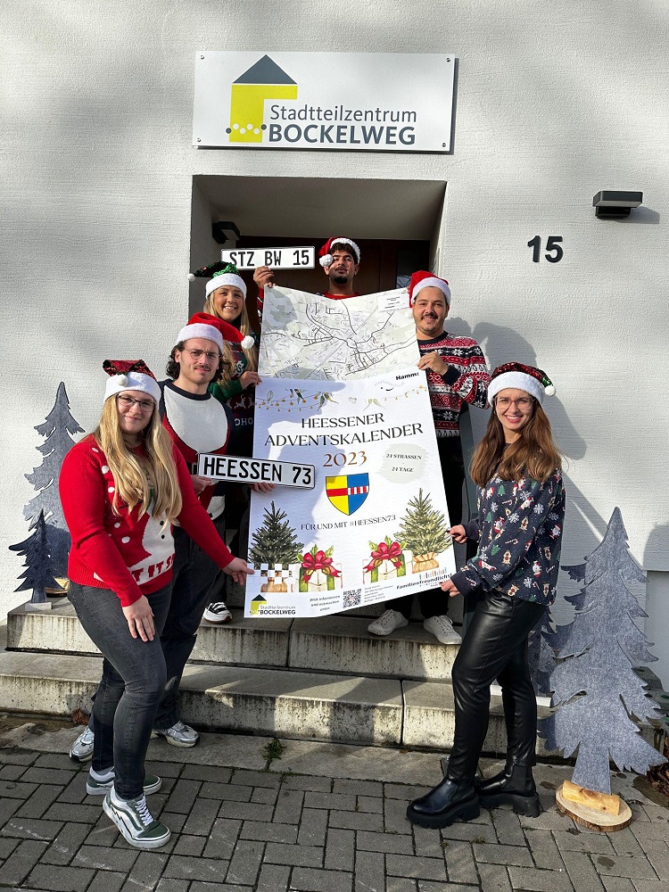 Foto: Das Team vom Stadtteilzentrum Bockelweg lädt wieder zum Heessener Adventskalender ein (Foto: Stadtteilzentrum Bockelweg)