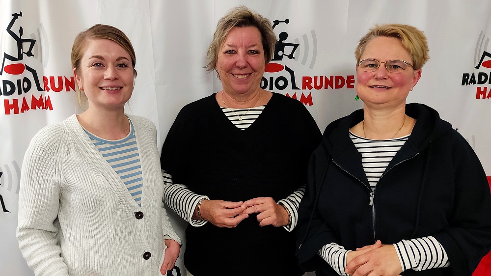 Foto: (v.l.) Alexandra Peter, Ilona Pourié und Sandra Haitz