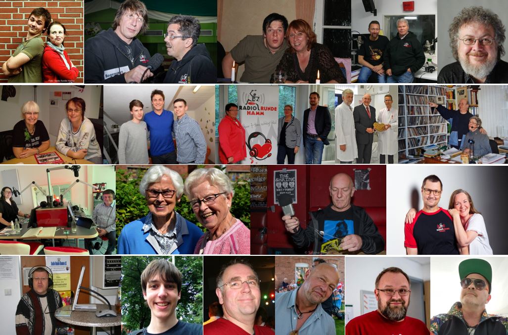 Foto: Collage 35 Jahre Radio Runde Hamm