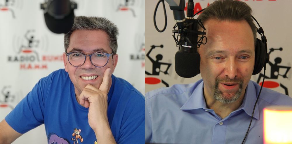 Foto: Gary Niggins (r.) und Ralf Grote sind am Freitag auf Sendung