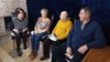 Foto: Im Gespräch: (v.l.) Lieselotte Bergenthal, Christel Runte, Johann Hermann, Arthur Ensenbach
