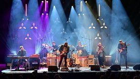 Foto: Die holländische Leif de Leeuw Band eröffnete das Jazz-Festival (Foto: Horst Lokuschat)