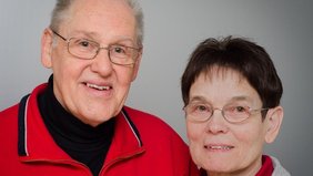 Foto: Angelika und Klaus Krause moderieren die Sendung.
