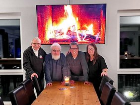 Foto: Sieg! Team "Radio Runde Hamm" mit (v.l.) Detlef Narloch, Martin Begett, Ralf Grote und Sabine Begett