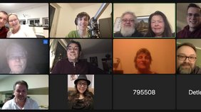 Gruppenbild am Abend Foto: Gruppenbild am Abend