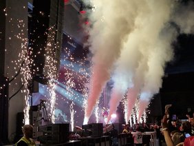 Foto: Pyro bei Frenzy