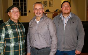 (v.l.) Wolfgang, Andreas und Dominik leiten die Waldbühnenstücke im Sommer 2025 Foto: (v.l.) Wolfgang, Andreas und Dominik leiten die Waldbühnenstücke im Sommer 2025