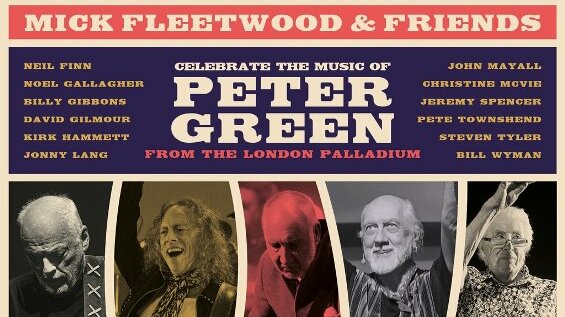 Foto: „Mick Fleetwood & Friends: Celebrate The Music Of Peter Green And The Early Years Of Fleetwood Mac” (Kinoplakat, Quelle: VHS Ahlen)