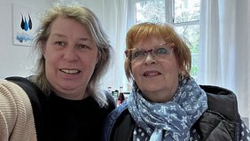 Conny Schmidt (l.) und Christiane Petersen Foto: Conny Schmidt (l.) und Christiane Petersen