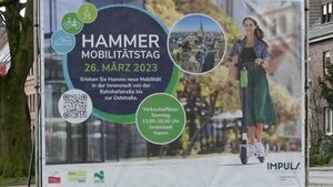 Foto: 3. Mobilitätstag in der Hammer Innenstadt am 26. März