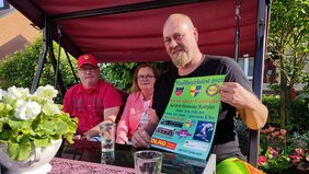 Foto: (v.l.) Ferry Weijmans, Erzina Brennecke, Ferry Weijmans und Marc Pape