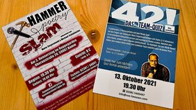Foto: Mario Siegesmund präsentiert nicht nur regelmäßig sein Quiz, sondern auch den Hammer Poetry Slam.