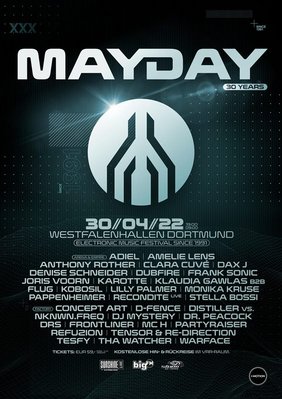Foto: Plakat Mayday 2022 (Foto: I-Motion GmbH)