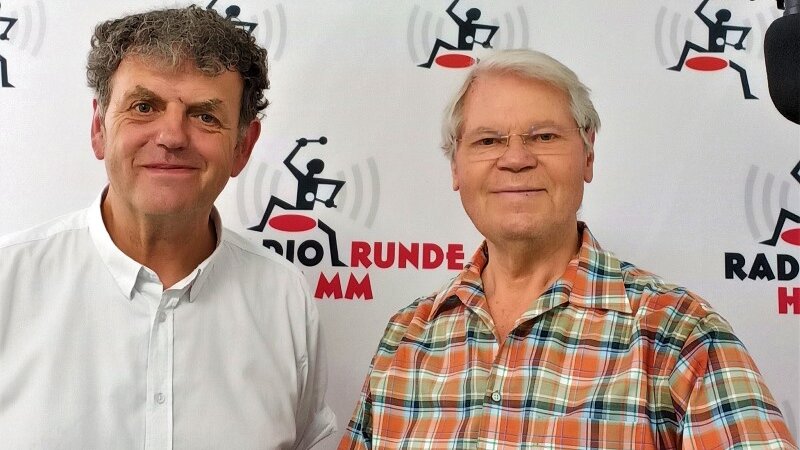 Klaus Harkenbusch (l.) zu Gast bei Klaus Skrzipietz Foto: Klaus Harkenbusch (l.) zu Gast bei Klaus Skrzipietz