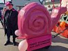 Foto: Werner Reumke beim Karnevalsumzug