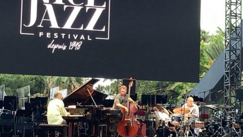 Das Brad Mehldau Trio in Nizza Foto: Das Brad Mehldau Trio in Nizza