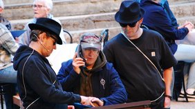Die Waldbühne Heessen probt für die "Blues Brothers". Foto: Die Waldbühne Heessen probt für die "Blues Brothers".