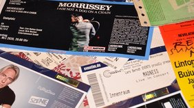 Foto: ...nur ein kleiner Teil von Konzerten, die Christian Fecke besucht hat.