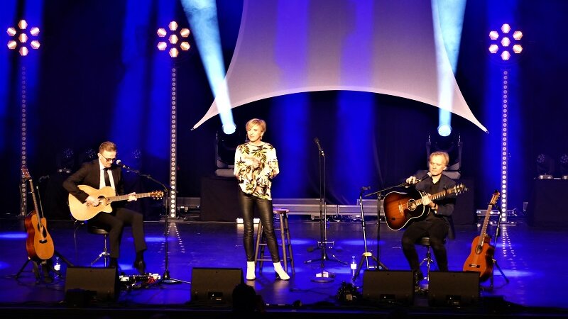 Das zweite Konzert am Samstag spielte die norwegische Vocalistin Silje Nergaard mit ihrer Band. Foto: Das zweite Konzert am Samstag spielte die norwegische Vocalistin Silje Nergaard mit ihrer Band.