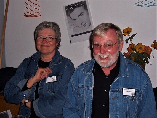 Foto: Gisela und Klaus Völtz werden im Bürgerradio aktiv (Foto aus dem Jahr 2005)