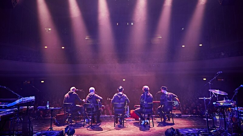 Foto: Radio Doria kommt am 20. Mai nach Hamm. Das Foto zeigt die Band beim Konzert in der Lichtburg in Essen 2018 (Foto: Rabsch, Homepage www.radio-doria.de)