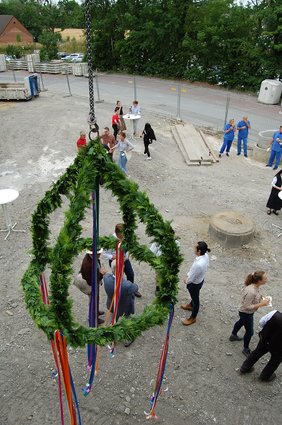 Der Richtkranz Foto: Der Richtkranz