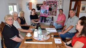 Foto: Bei den Vorbereitungen zur "Strecke 2.0" in Bockum-Hövel.