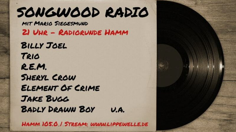 Songwood Radio am 9. November 2021 Foto: Songwood Radio am 9. November 2021